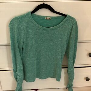 FP intimately Thermal cinched ruched sleeve preloved